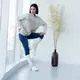 Сапоги женские Fashion Cleo 3317 41 размер 26 см Белый