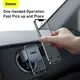 Держатель BASEUS Easy Control Clamp Car Mount Holder (Applicable to Round Air Outlet) |4.7-6.7"| (SUYK000201)
