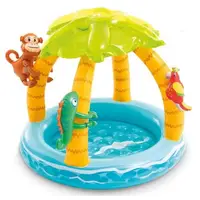 Бассейн надувной Intex "Тропический остров". 120x86 см, 45 л. Multicolor (126834)