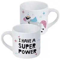 Кружка маленькая I have a super power 170 мл (KRD_20M055)