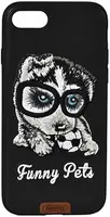 Чехол-накладка Remax Funny Pets Series Case Apple iPhone 7 Plus Black