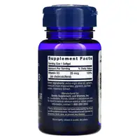 Вітаміни та мінерали Life Extension Vitamin D3 1000 IU, 90 капсул