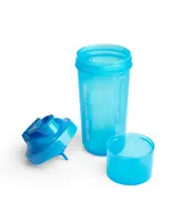 Шейкер спортивний SmartShake Slim 500ml Neon Blue