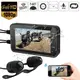 Видеорегистратор для мотоцикла на 2 камеры, влагозащищенный FHD 1080P, wifi, G-sensor, датчик движения