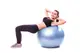 М'яч для фітнесу (фітбол) PowerPlay 4001 Ø75 cm Gymball  Sky Blue + помпа