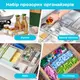 Набор из 25шт прозрачных пластиковых органайзеров, для косметики, для ванной, кухни, офиса, канцелярии
