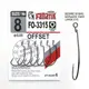 Офсетный крючок Fanatik FO-3315 №8 6шт