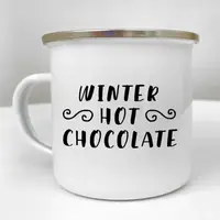 Кружка металлическая Camper Winter hot chocolate 250 мл (KRM_23S085)