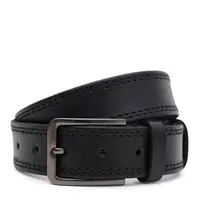 Мужской кожаный ремень Borsa Leather 115v1fx69-black