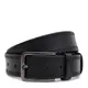 Мужской кожаный ремень Borsa Leather 115v1fx69-black