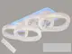 Люстра потолочная MX66002/4S WH LED 3color dimmer 85W DH