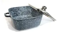 Каструля з кришкою Benson BN-320 20 см 3 л сіра
