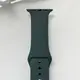 Силиконовый ремешок для умных часов Smart Watch 42/44 (Темно-зеленый)