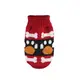 Свитер для собак Taotaopets 357704 Лапки и косточки Red XL кофта