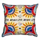 Подушка с мешковины Amor Love 45x45 см (45PHB_22L002)