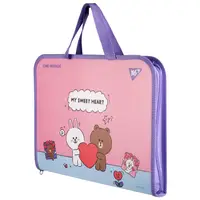 Папка-портфель В4 YES FC Line Friends Choco and Cony 492239 26х35х3 см