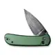 Нож складной Civivi Qubit Green Aluminum C22030E-DS1