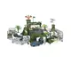 Детский набор динозавров Institute Dinosaur, парковка, военная база. Green (151549)