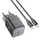 Адаптер сетевой HOCO Type-C to Type-C cable Vista single port charger N43 |Type-C, QC/PD, 30W/3A|