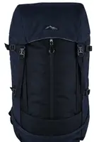 Легкий похідний, туристичний рюкзак з дощовиком 45L Adventuridge темно-синій