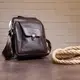 Сумка мужская из плотной кожи 14996 Vintage Коричневая