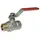 Кран кульовий для води SANTAN Professional 605, 1 1/2 " зовнішній-внутрішній, червона ручка