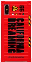 Чехол-накладка Remax California Dreaming Case Apple iPhone X Red