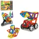 Конструктор магнитный Limo Toy Транспорт LT3005 25 деталей