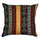 Подушка с мешковины Орнамент из линий 45x45 см (45PHB_15NGETN023_BR)