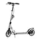 Детский самокат алюминиевый Best Scooter BS-817 Factor, ручной дисковый тормоз, 2 амортизатора. Silver (118488)