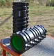 Масажний ролик (роллер) Power System PS-4050 Fitness Foam Roller Black/Green (33x15см.)