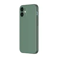 Чехол Baseus для iPhone 12 Liquid Silica Gel, Dark green (WIAPIPH61N-YT6A)