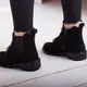 Ботинки женские Fashion Daffie 2649 40 размер 25 см Черный