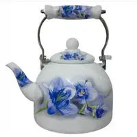 Чайник эмалированный 2 л Blue Handle Орхидея Zauberg 10-L-2 80396