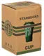 Чашка керамическая кружка Starbucks PY 023 коричневый (4152)