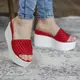 Шлепанцы женские Fashion Idjie 2822 40 размер 25,5 см Красный