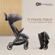 Прогулочная коляска Kinderkraft Nubi 2 Sand Beige (KSNUBI02BEG0000)
