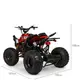 Детский электромобиль Квадроцикл Bambi HB-EATV1500Q2-3 MP3 Красный