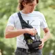 Тактическая сумка на плечо с кобурой, система MOLLE, патч-панель, Cordura