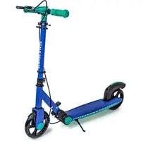 Двухколесный складной самокат "Scale Sports". Складной, ручной тормоз. Dark blue (259663522)