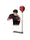 Боксерский набор Boxing Speed Ball LT-1 A18 груша перчатки насос. Black and Red (132415)