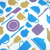 Самоклеюча плівка на паперовій основі 0,45х10м х 0,07мм Яскрава кухня SW-00000795