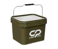 Вeдро прямокутне Carp Pro з кришкою 10L