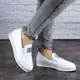 Мокасины женские кожаные Fashion Hayden 1894 39 размер 25 см Белый