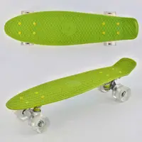 Скейт Пенни борд Best Board 0355 Салатовый