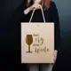 Коробка для 3 бутылок вина "Don`t cry drink wine" подарочная, английский