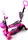 Самокат Scooter "Божья коровка" 5in1. Pink (4-х колесный, многофункциональный)