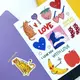 Набор наклеек A5, стикеры для блокнотов, дневников, телефонов и ноутбуков Love