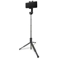 Монопод-штатив Spigen с пультом, Velo S540W Selfie Stick Tripod Black (000SS24111)