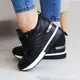 Сникеры женские Fashion Naples 3206 40 размер 25,5 см Черный